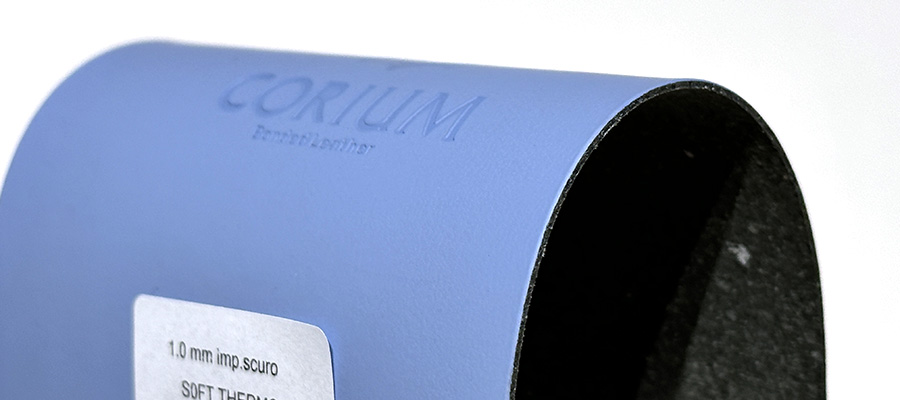 Corium bonded recycled leather