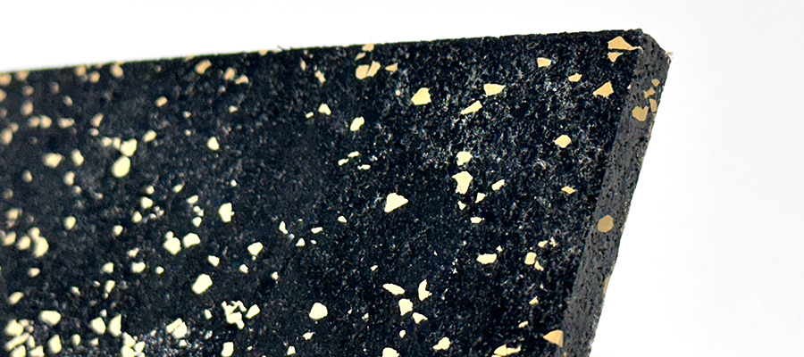 XCR5 rubber and cork composite flooring
