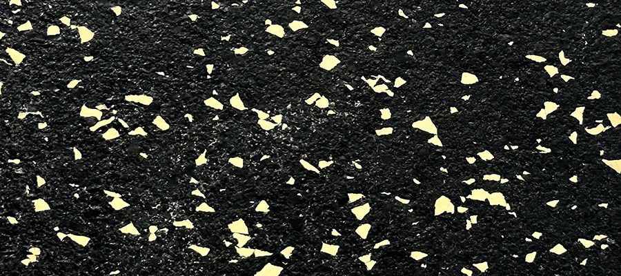 XCR5 rubber and cork composite flooring