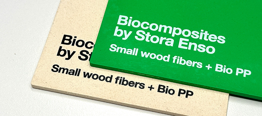 DuraSense® Pure PP resin and cellulose fibre composite