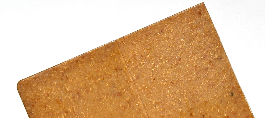 Fibrolon® renewable resin and wood particle composite