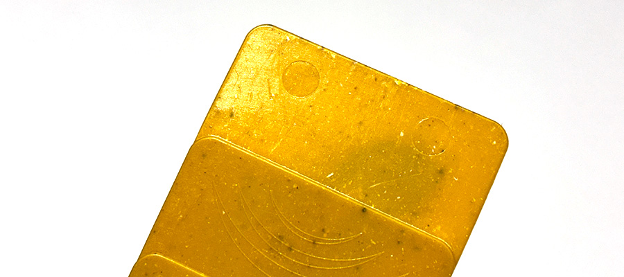 PP resin and oyster shell composite