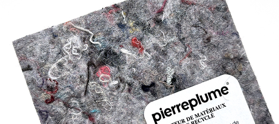 Recycled textile acoustic panels